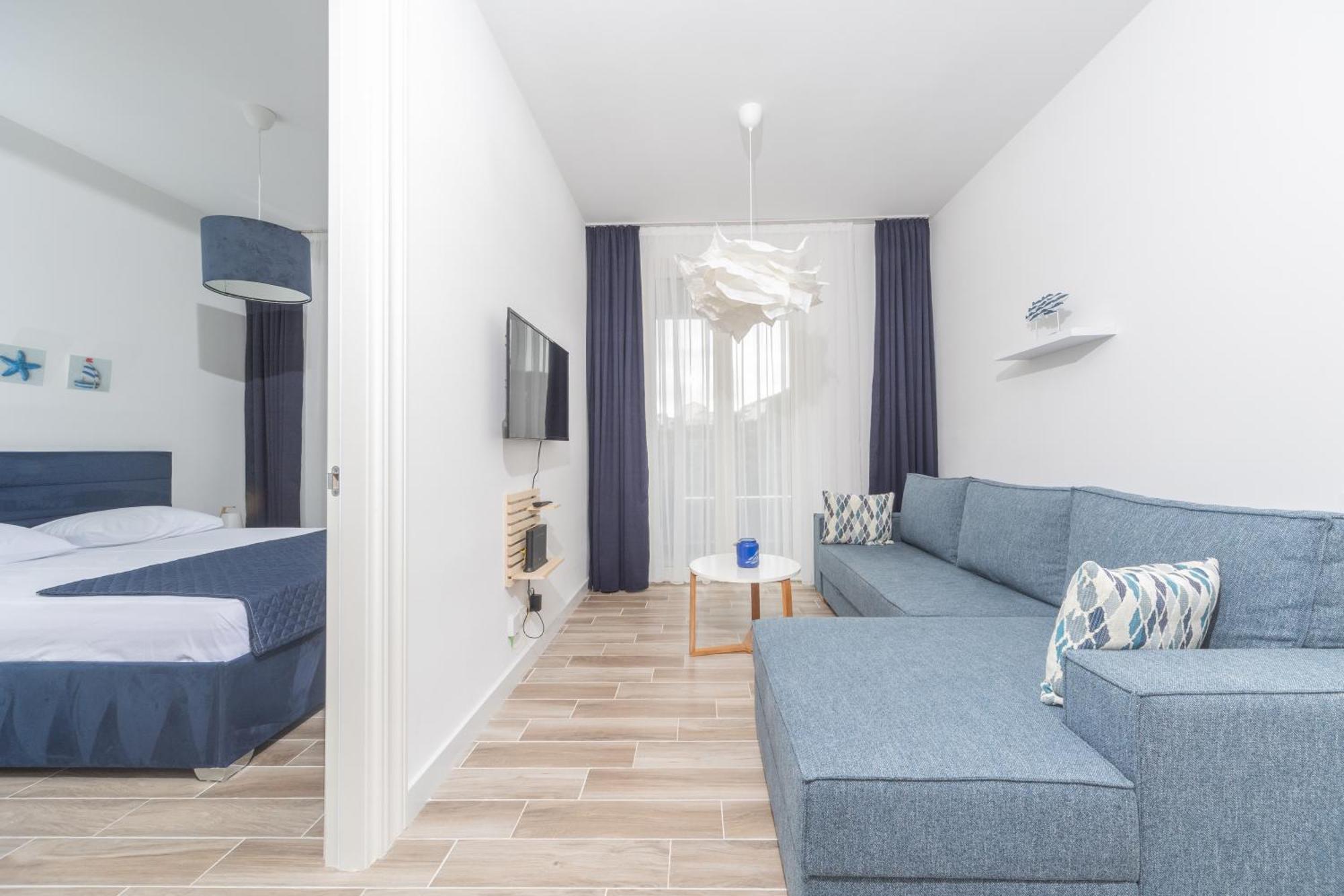 La Barca Apartments เบชิชิ ภายนอก รูปภาพ